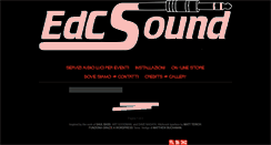 Desktop Screenshot of edcsound.it